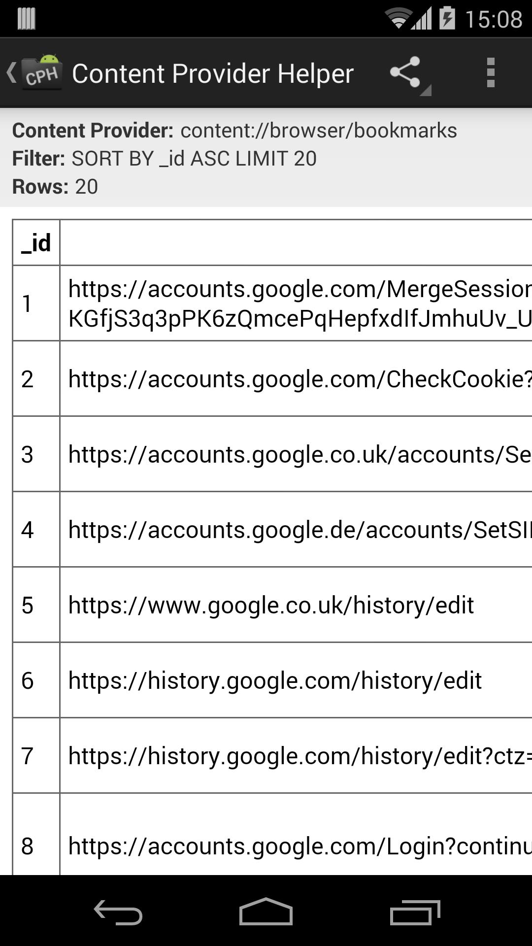 Content Provider Helper