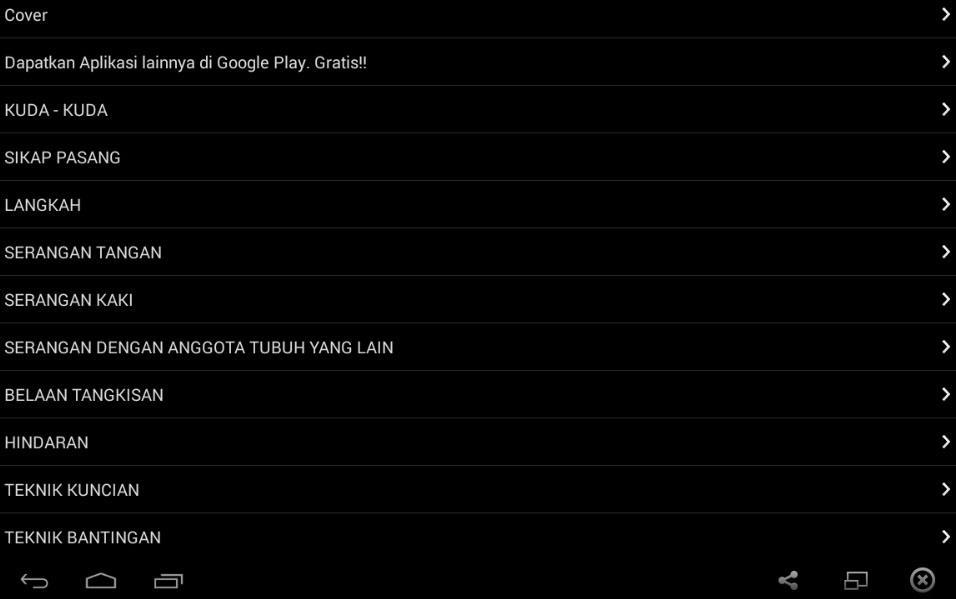 Belajar Pencak Silat