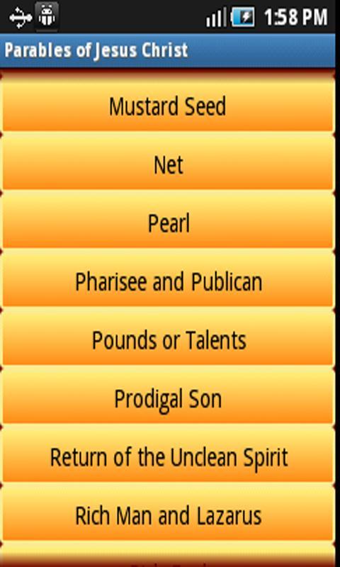 Parables of Jesus Christ