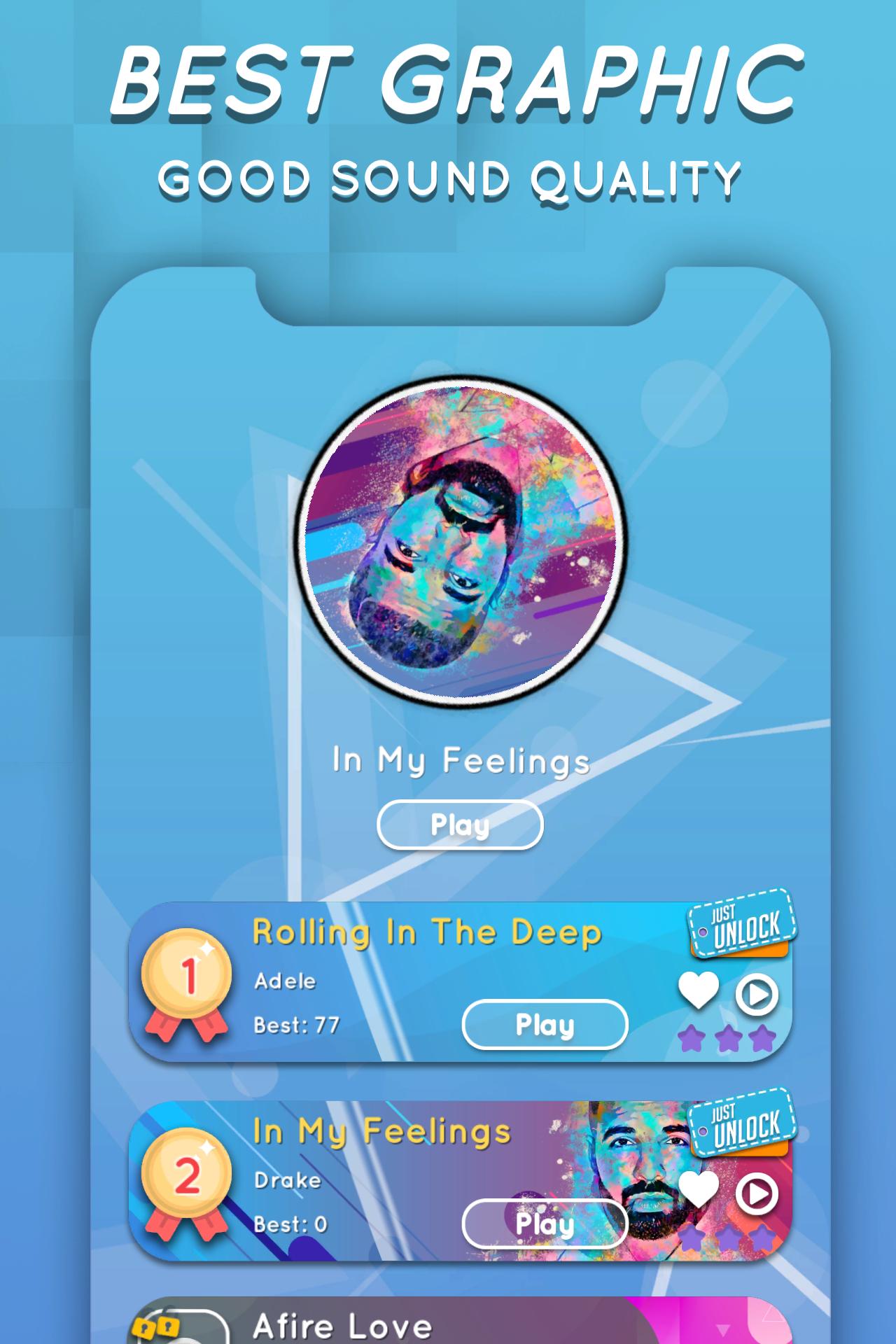 Piano for Drake fan Tiles 2019