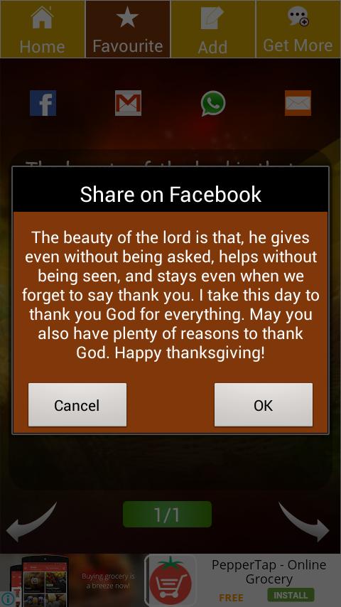 Happy Thanksgiving Wishes