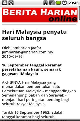 Berita Harian - Malaysia