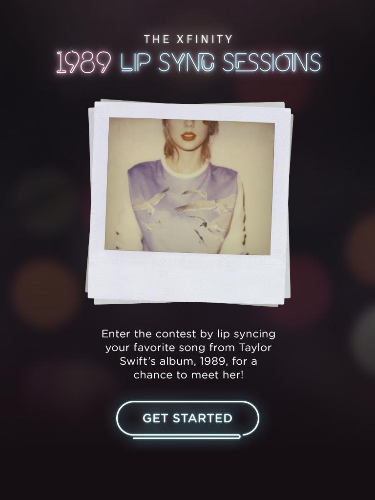 XFINITY 1989 Lip Sync Sessions