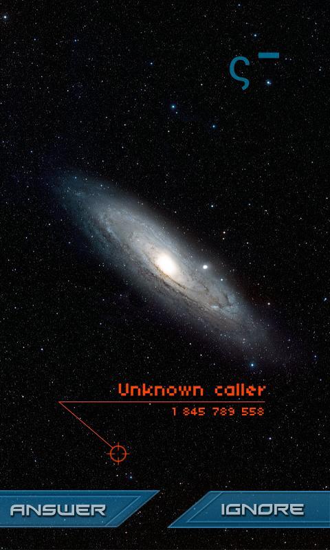 Galaxy Theme - BIG! caller ID