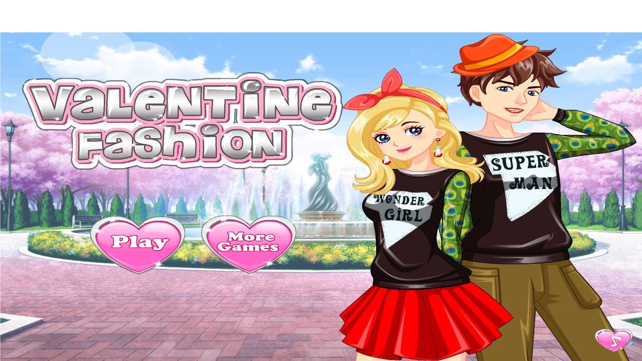 Valentine Fashion Dress Up