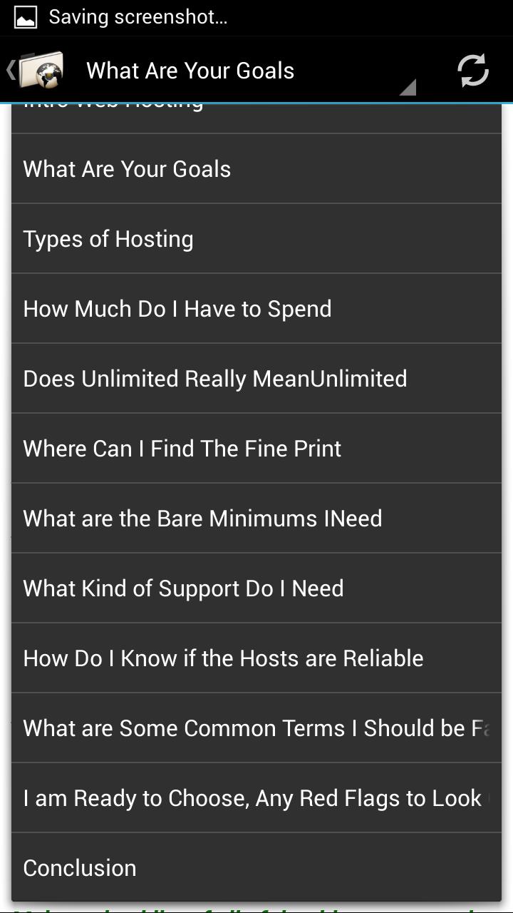 Web Hosting
