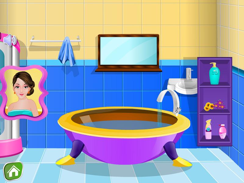 Pregnant Bathing - Girls Games