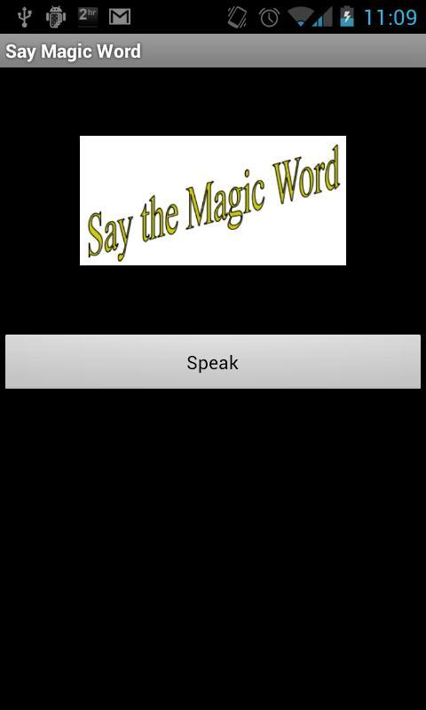 Say The Magic Word