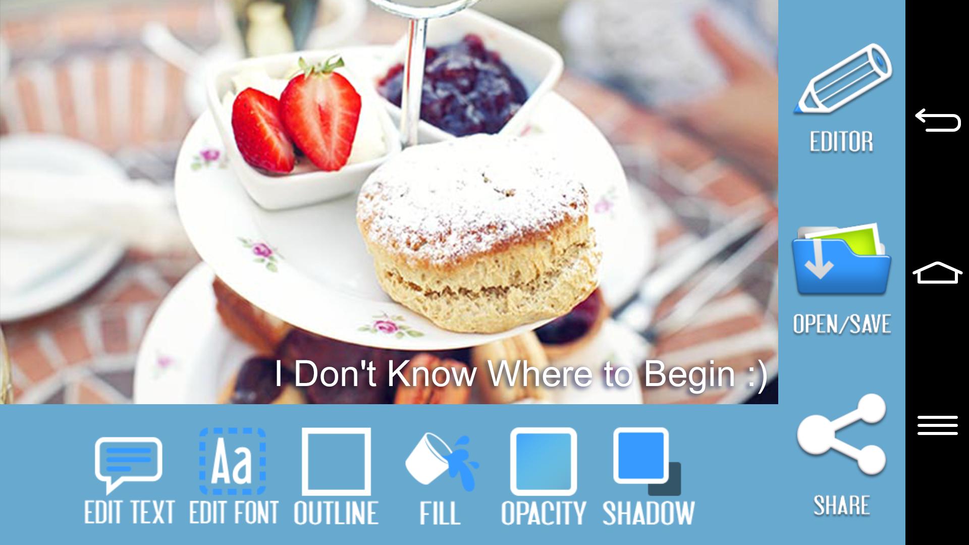 Write on Photo Editor