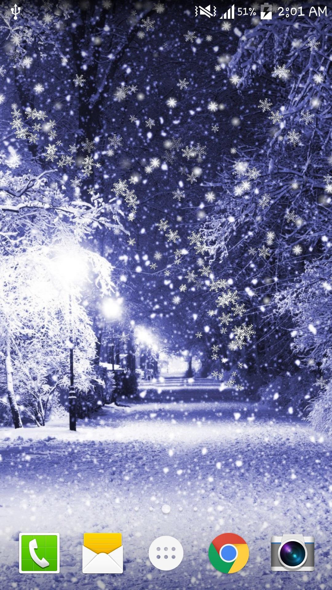 Winter Snow Live Wallpaper