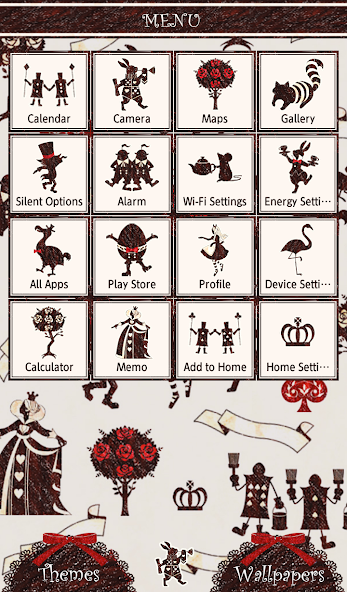 Dance with Alice Wallpaper