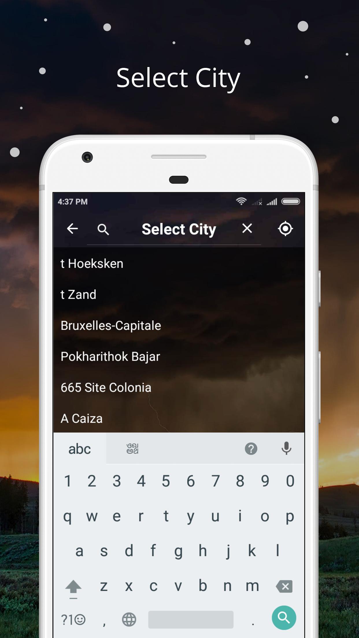 Live Weather Forecast Temperat