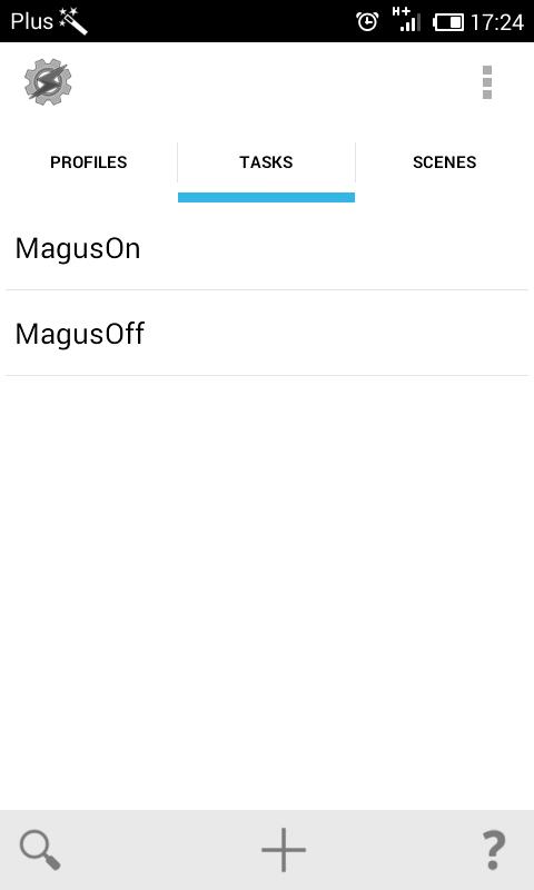 Magus Tasker-Plugin