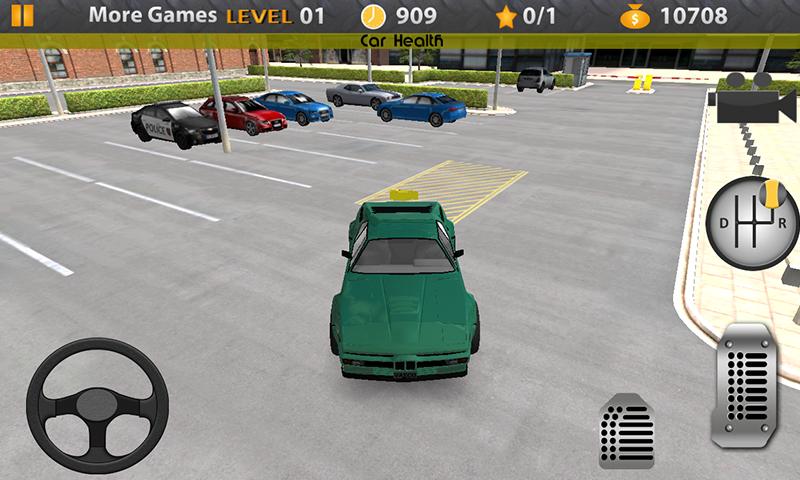 3D Driving School Yard Parking
