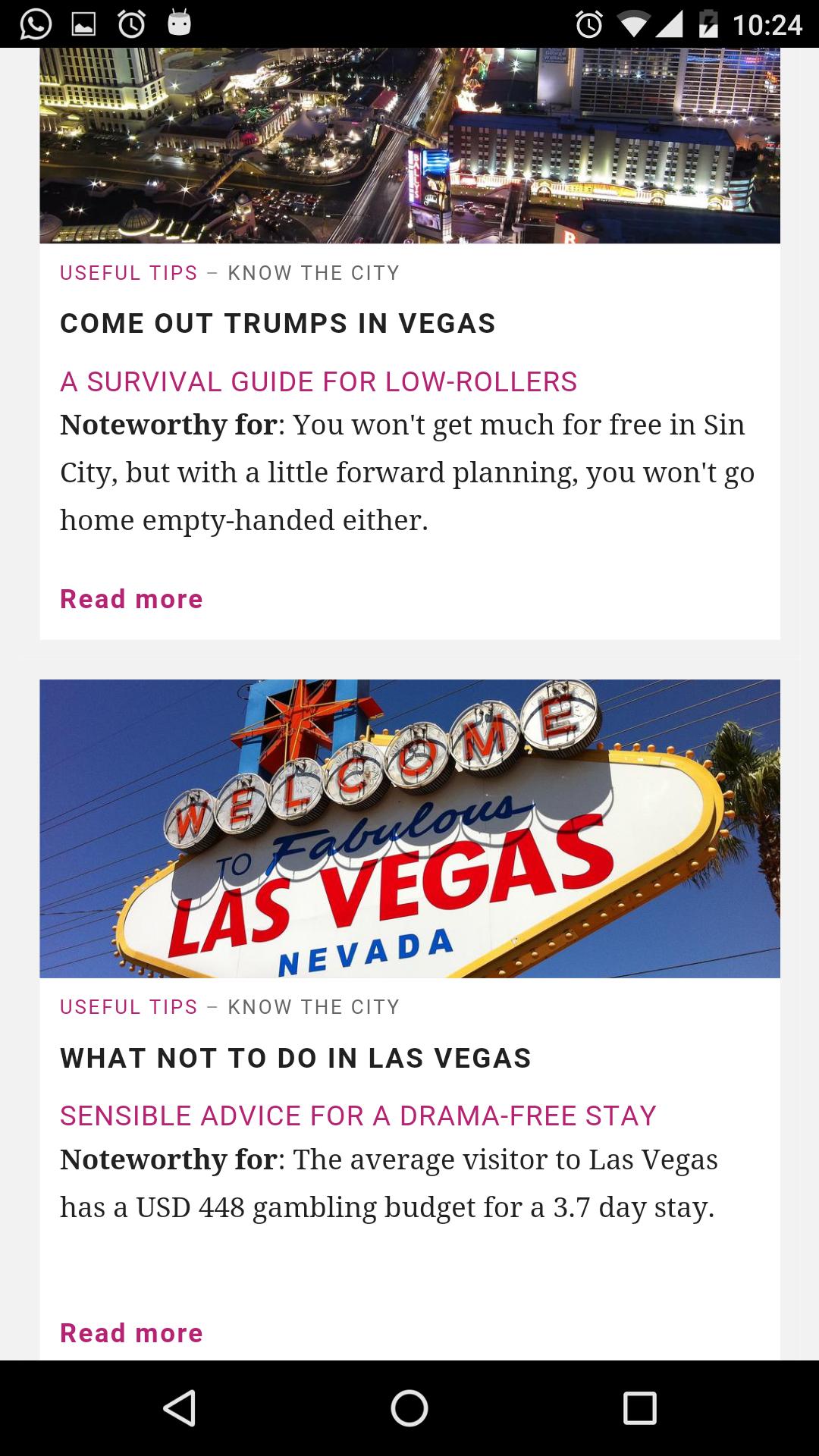 Las Vegas City Guide