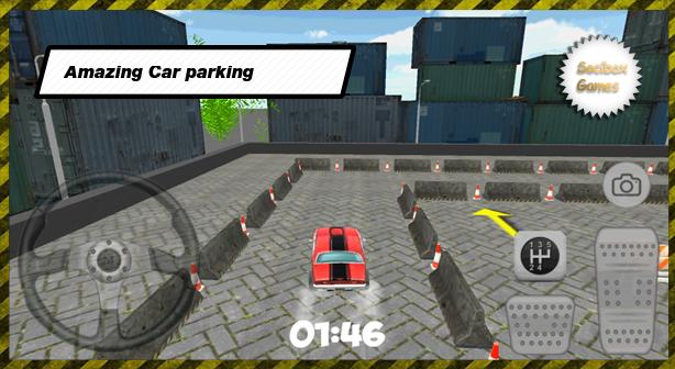 Real Red Car Parking