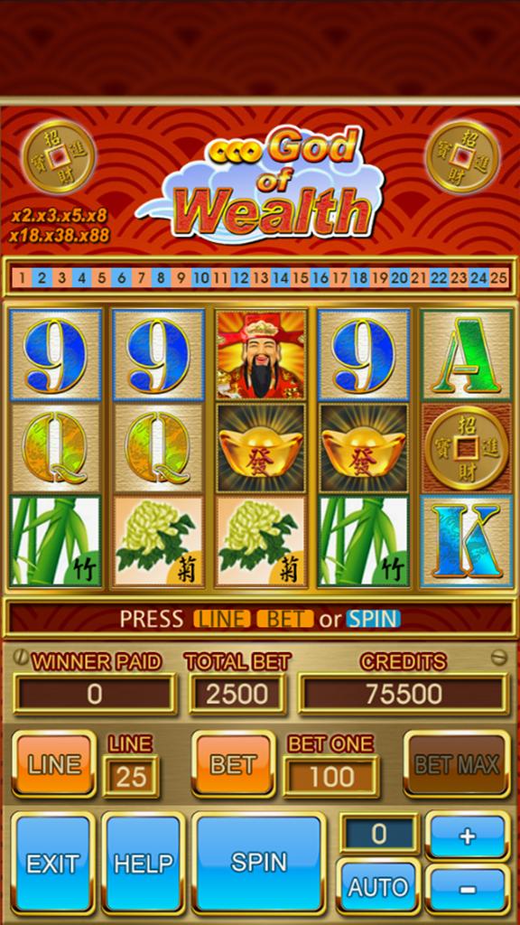 777 God Of Wealth Slot Machine