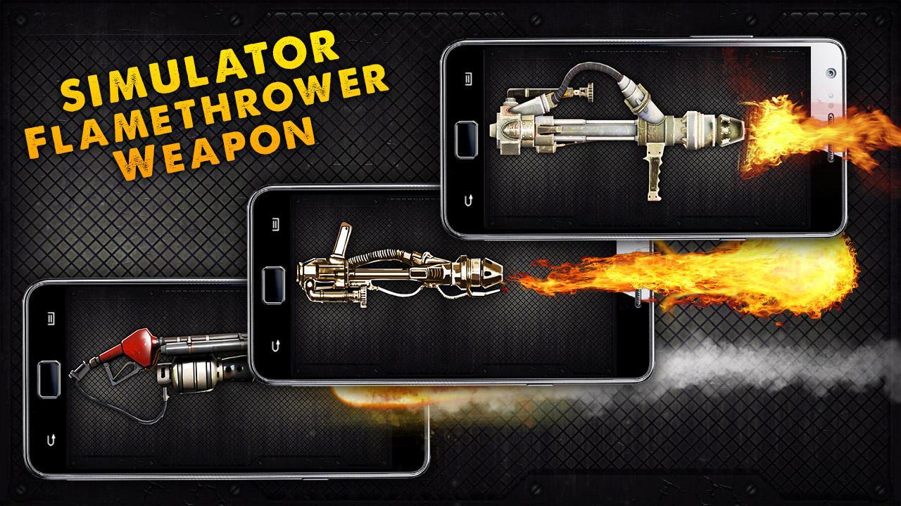 Simulator Flamethrower Weapon