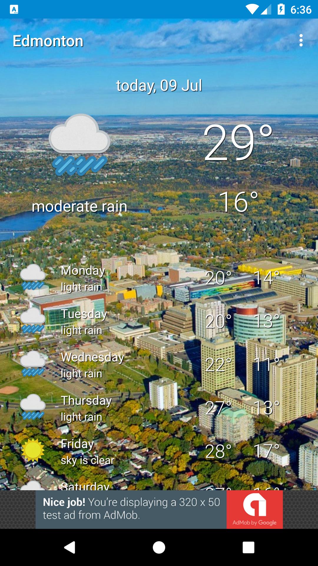 Edmonton, Alberta - weather