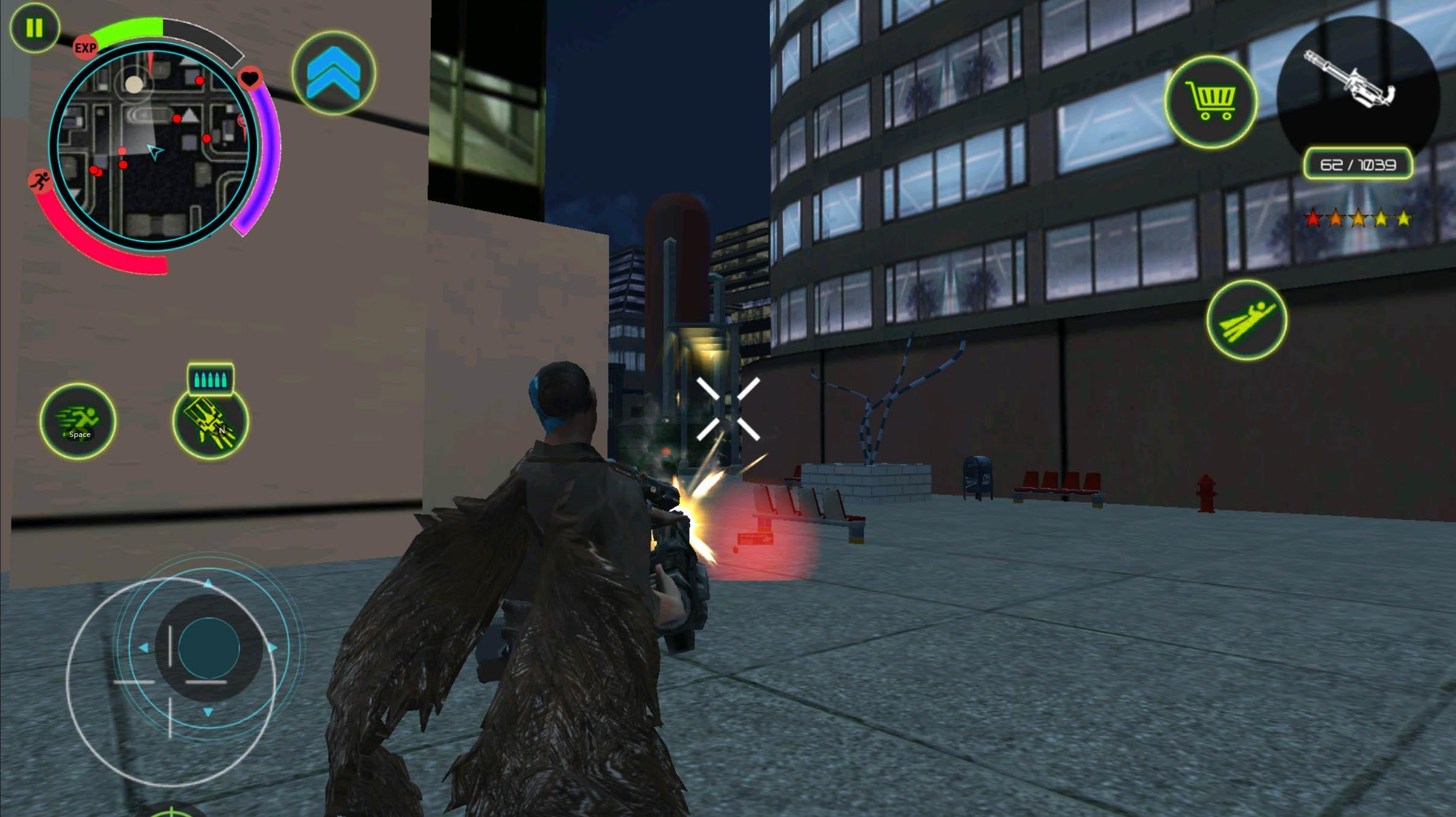 Immortal Angel Wings Hero : Devil Crime City