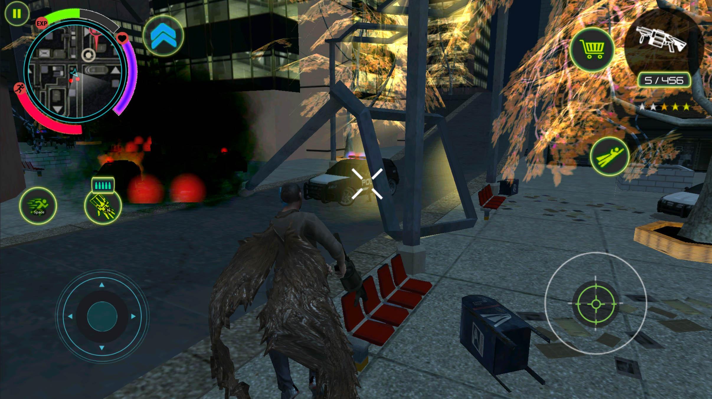 Immortal Angel Wings Hero : Devil Crime City