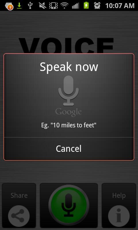 Unit Converter-Voice