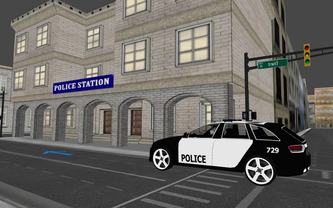 Police Parking Simulator 3D