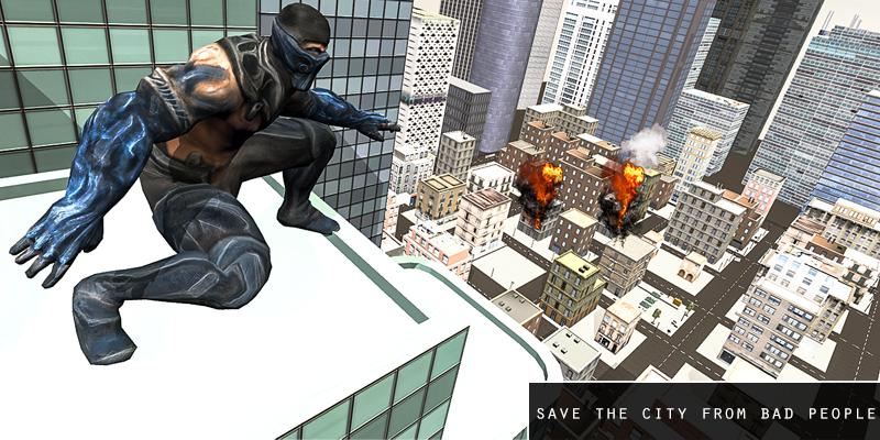 Grand Rope Hero Gangster Survi