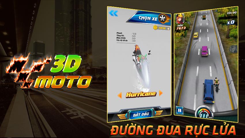 Dua Xe Moto 3D