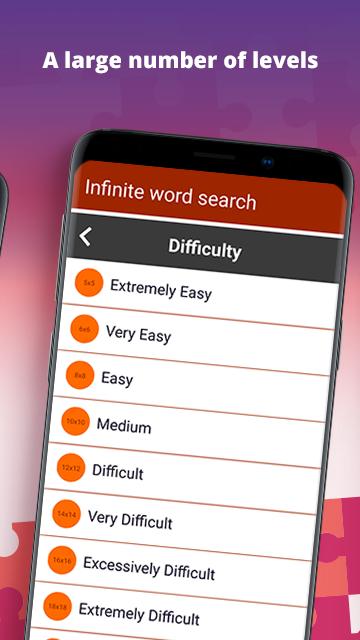 Infinite Word Search