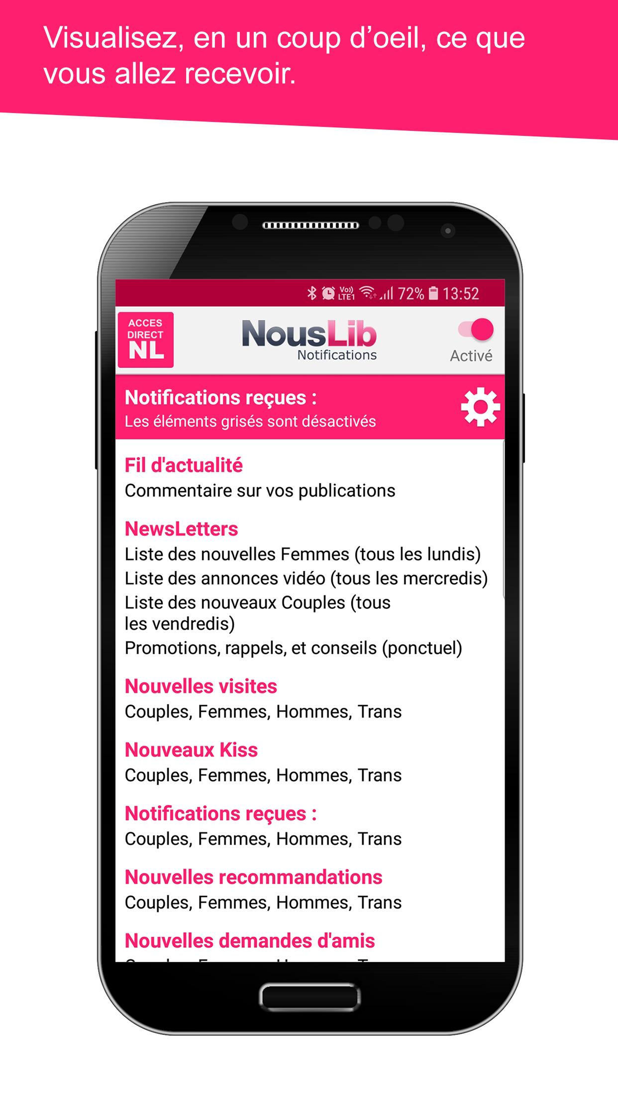 NousLib Notifications