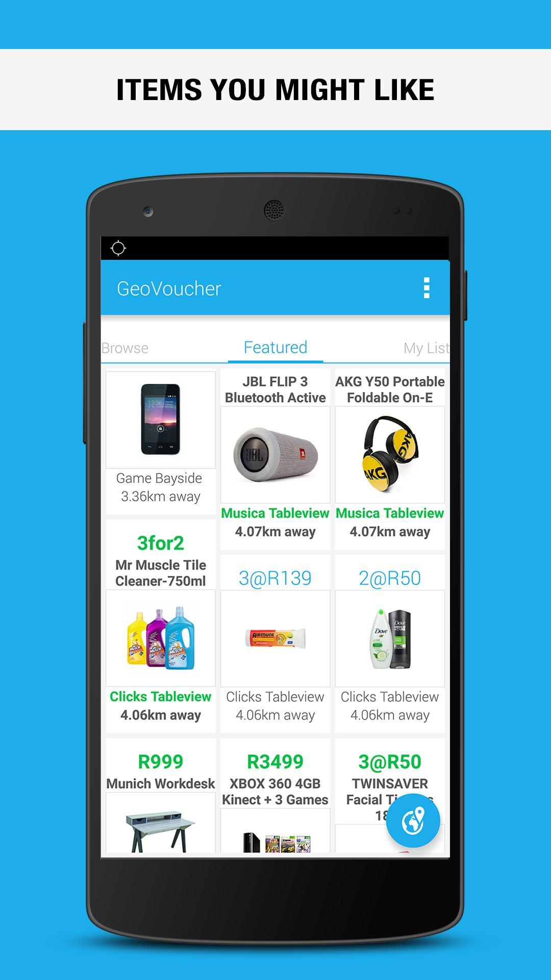 GeoVoucher Specials Near You