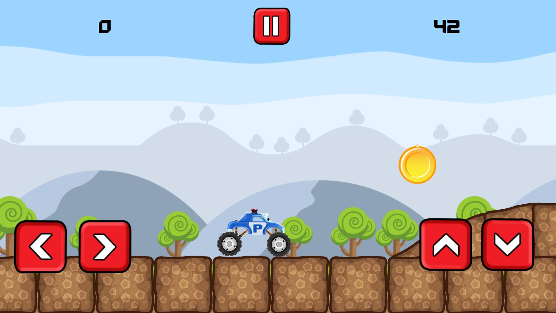 Stunt Car Robocar Poli Game