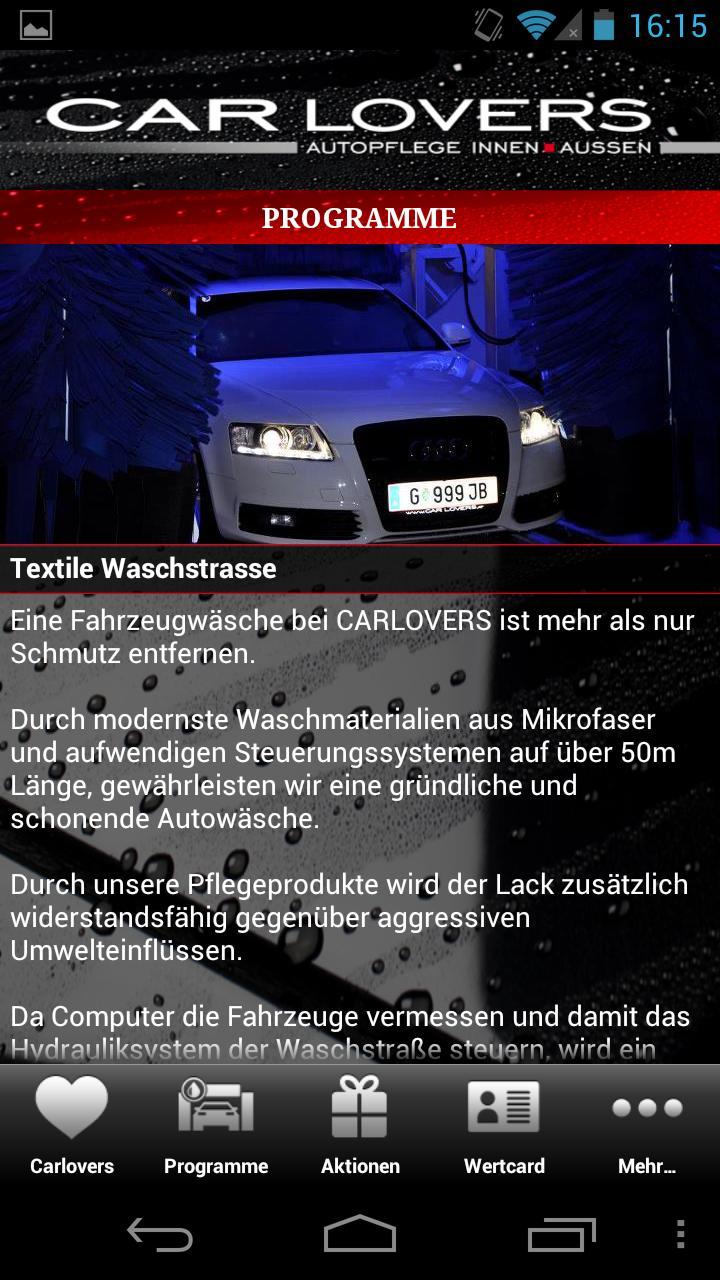 Carlovers Autopflege