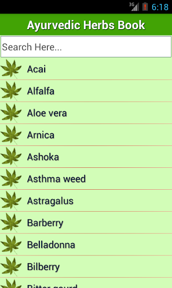 Ayurvedic Herbs Medicine Book