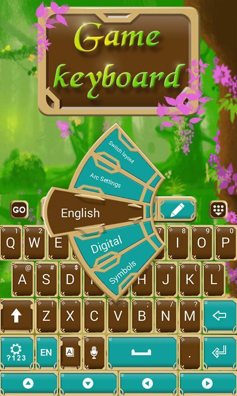 Fairytale Forrest Keyboard Theme