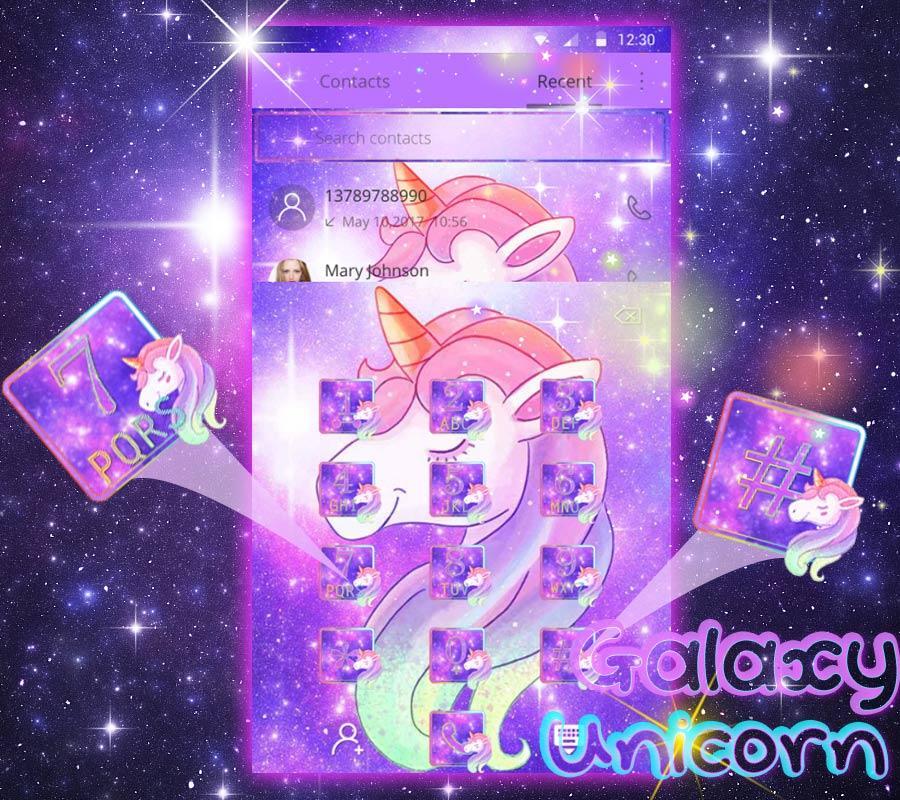 Galaxy Unicorn Dream Theme