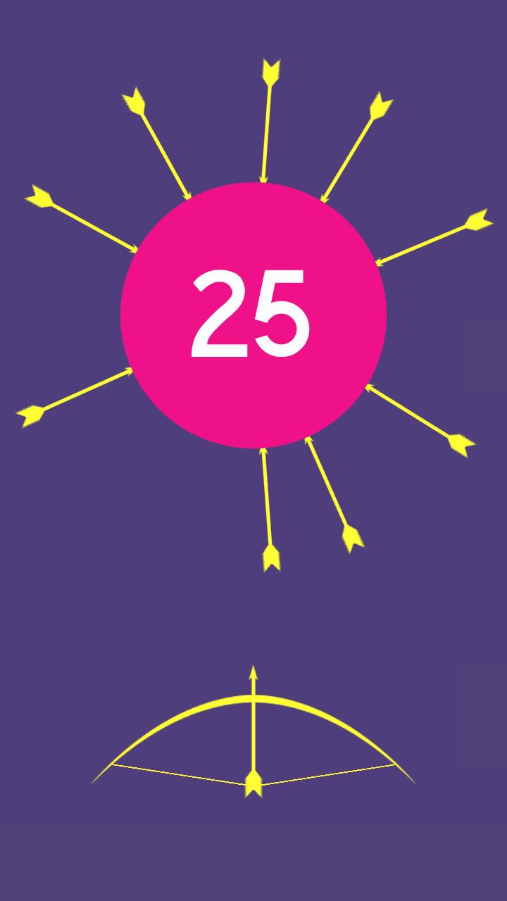 Arrow Matrix: Shoot the Circle