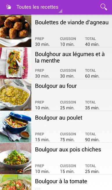 Recettes Cuisine Orientale