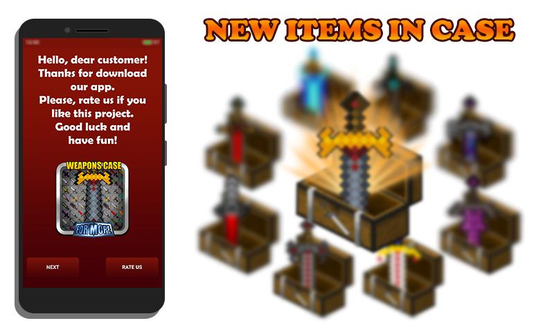 Weapons Case for MCPE