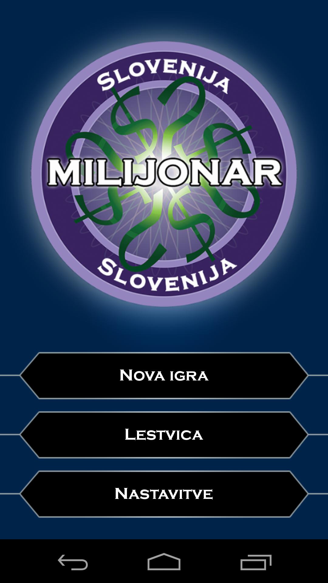 Milijonar Slovenija