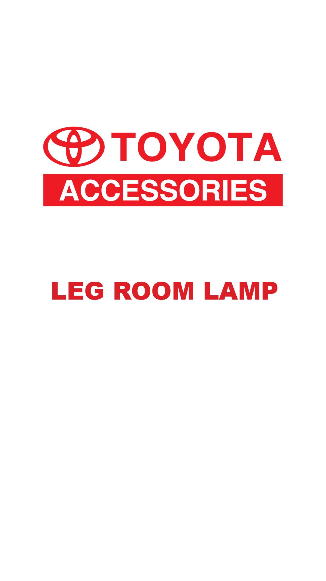 Toyota Leg room lamp