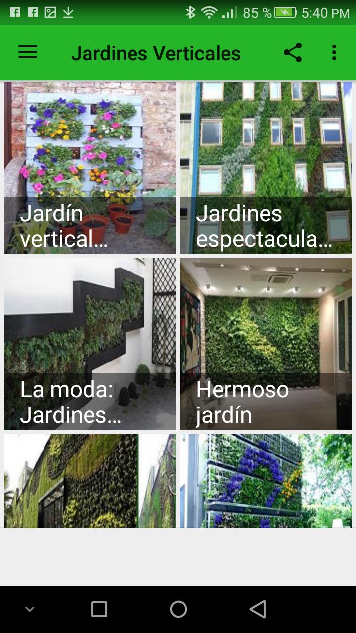Jardines verticales