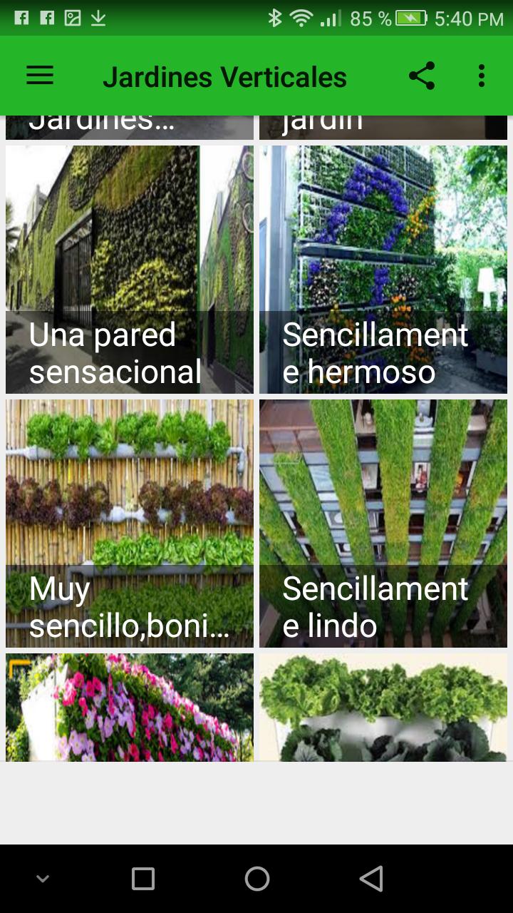 Jardines verticales