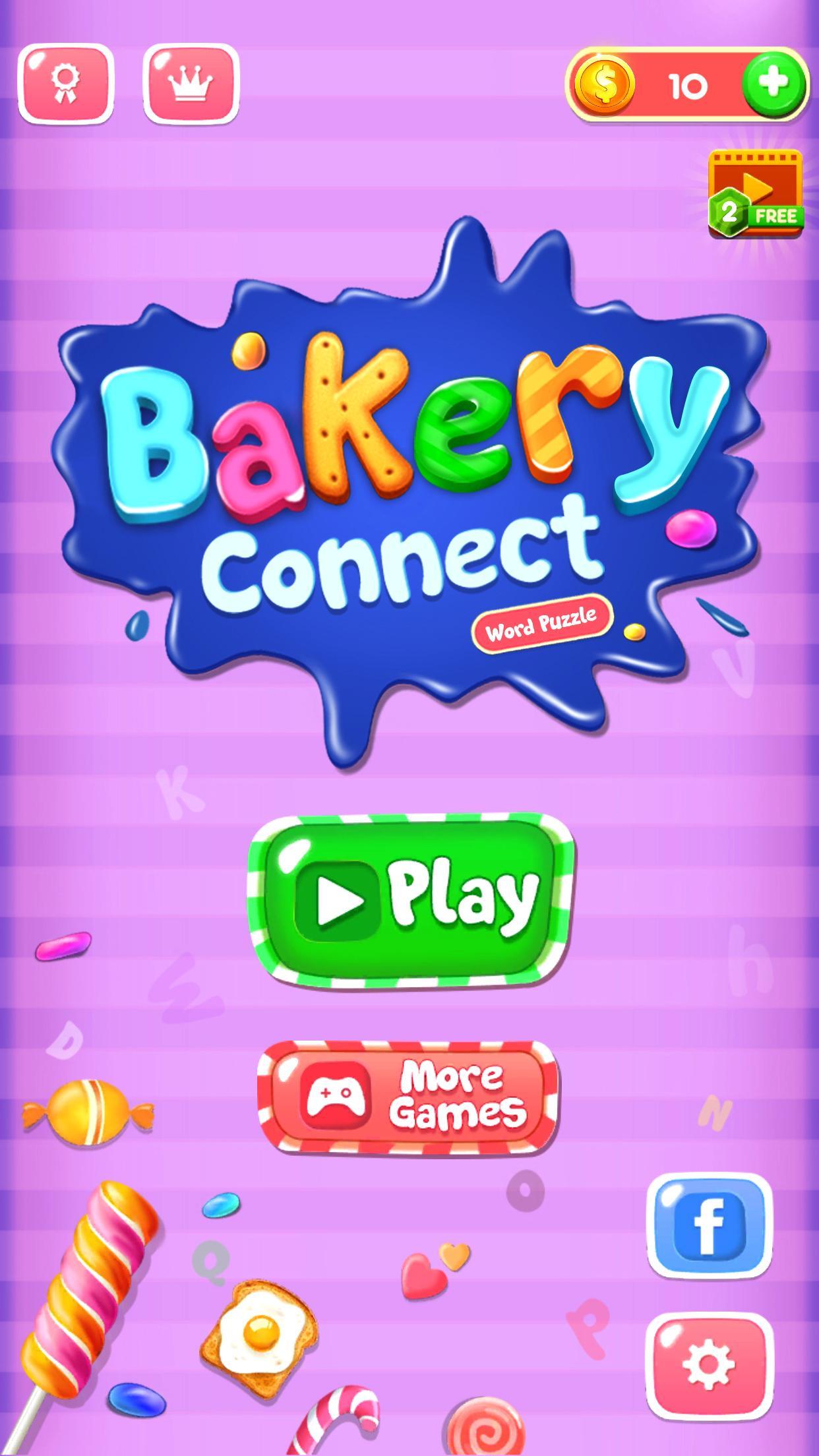 Bakery Connect - Word puzzle game