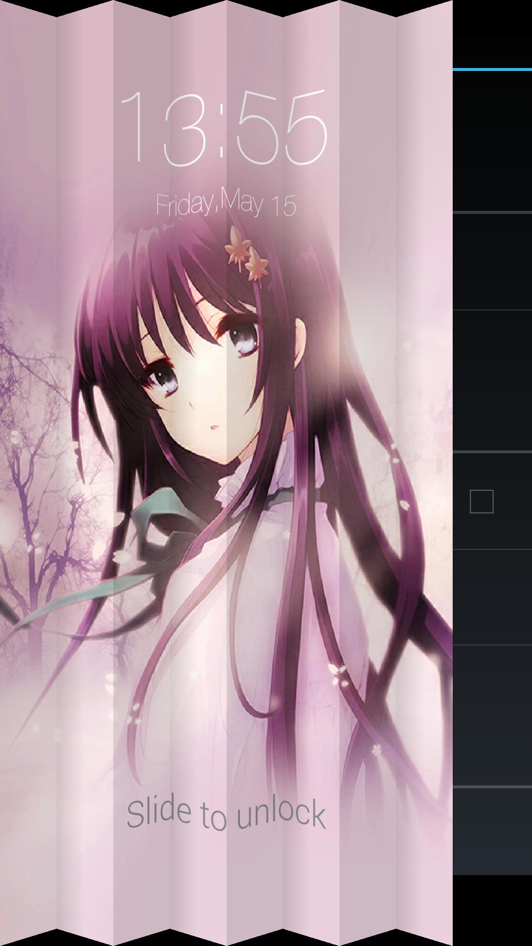 Folding Keypad Lock Screen