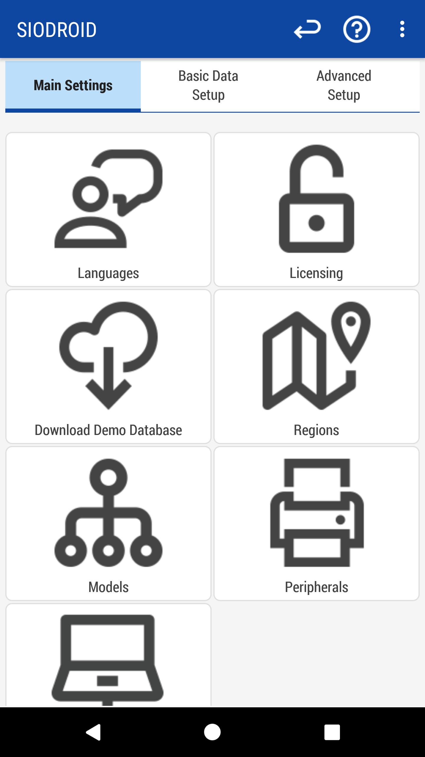 SIODROID Point of Sale (DEMO)