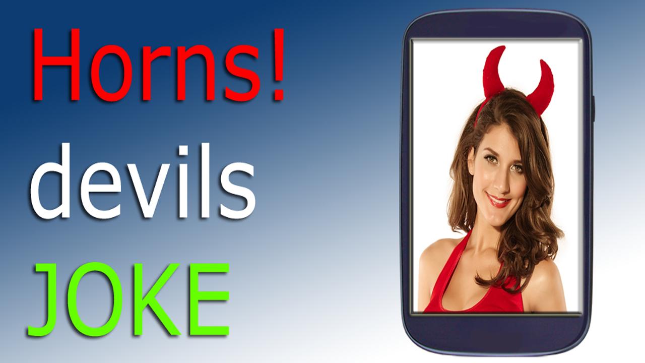 Devil Horns Demon In Photo