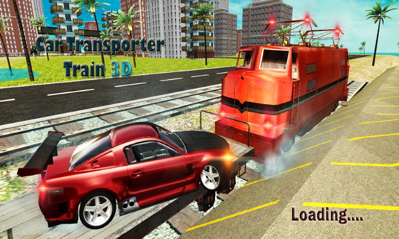 Cargo Train Car Transport