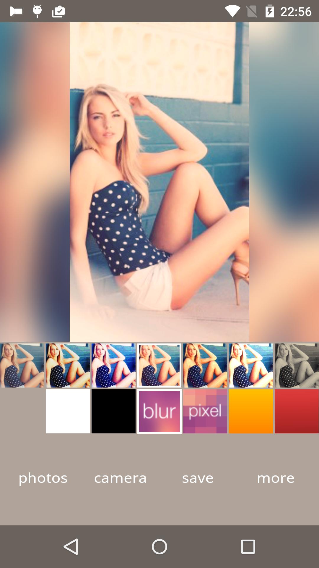 Photo Full Size to Square